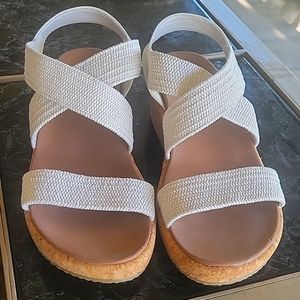 Sketchers archfit sandals womens size 7.5